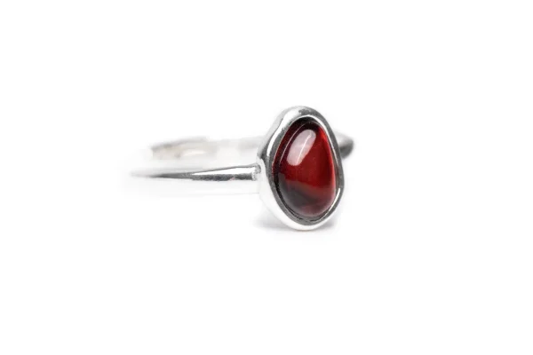 Cherry Amber ELEMENT Stacking Ring