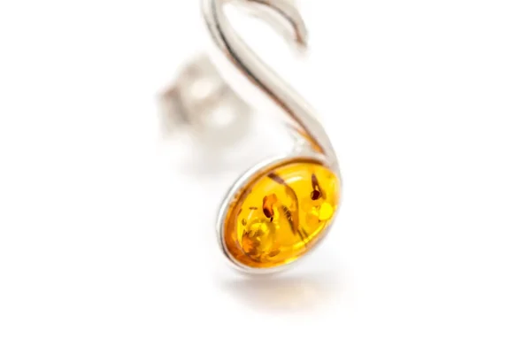 Amber Music Note Stud Earrings - Image 5