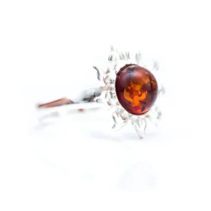 Amber Sun Ring